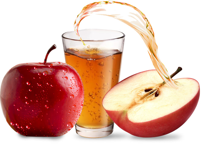 apple fruit and glass of apple juice, Apple juice Concentrate, juice, food, fruit